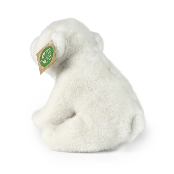 Rappa Plyšový ľadový medveď sediaci 20 cm ECO-FRIENDLY