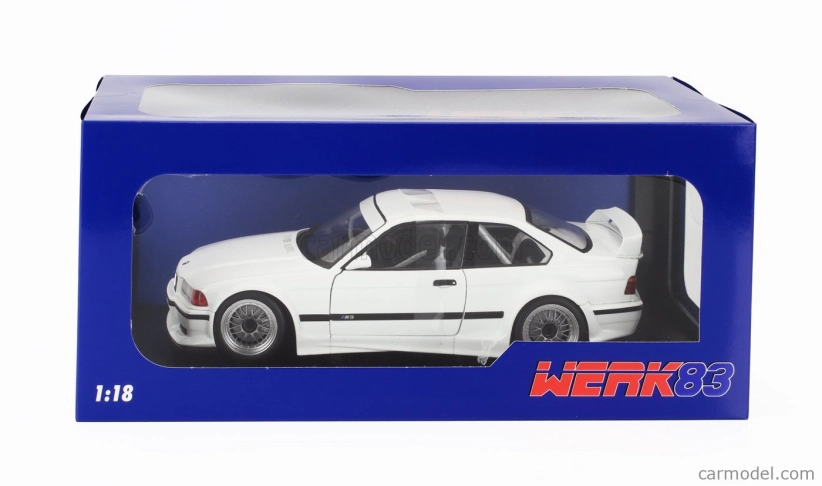 Werk83 BMW 3-series M3 Gtr (e36) Plain Body Version 1993 1:18 Bílá