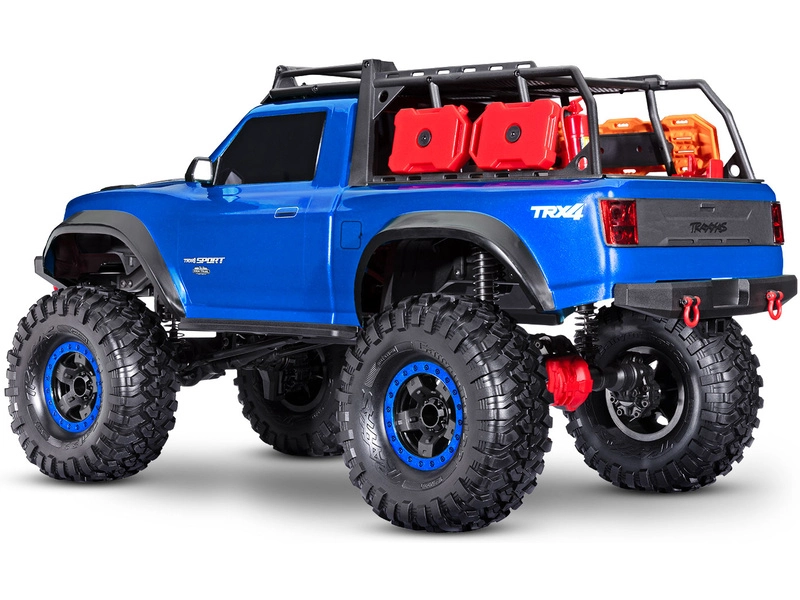 RC auto Traxxas TRX-4 Sport High Trail Edition 1:10 RTR, sivé
