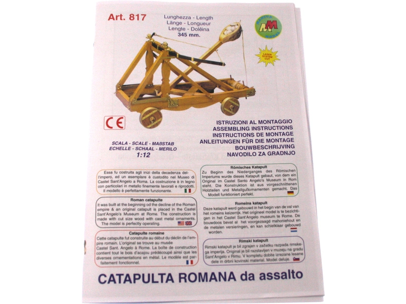 Mantua Model Římský katapult 1:12 kit