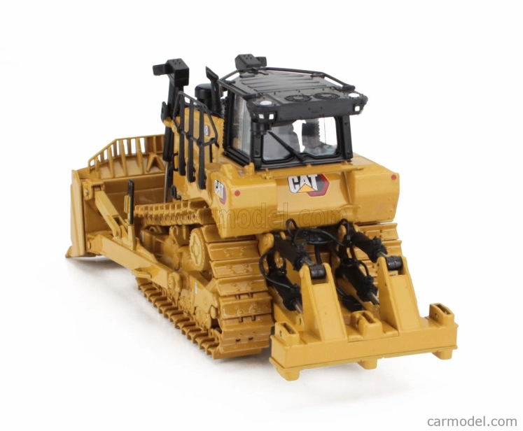 Dm-models Caterpillar Catd8 Ruspa Cingolata - Dozer Scraper Track Type Tractor 1:50 Žlutá Černá