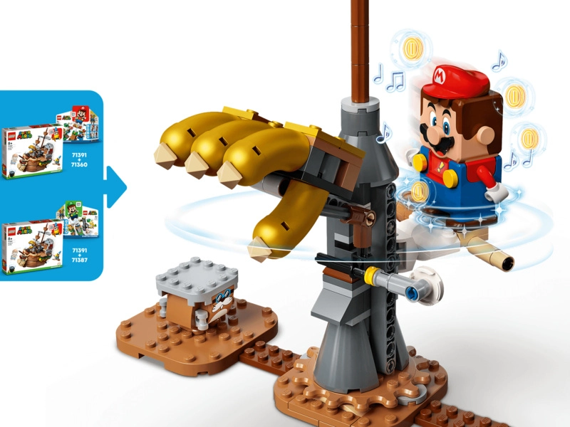 Rozširujúca sada LEGO Super Mario - Bowserova vzducholoď