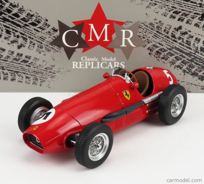 Cmr Ferrari F1 500 F2 Scuderia Ferrari N 5 Winner British Gp World Champion 1953 Alberto Ascari 1:18 Red