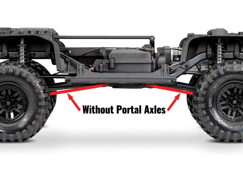 RC auto Traxxas TRX-4 Land Rover Defender 1:10 RTR, stříbrná