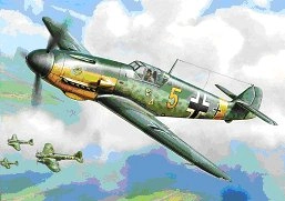Zvezda Snap Kit – Messerschmitt Bf-109F-2 (1:144)