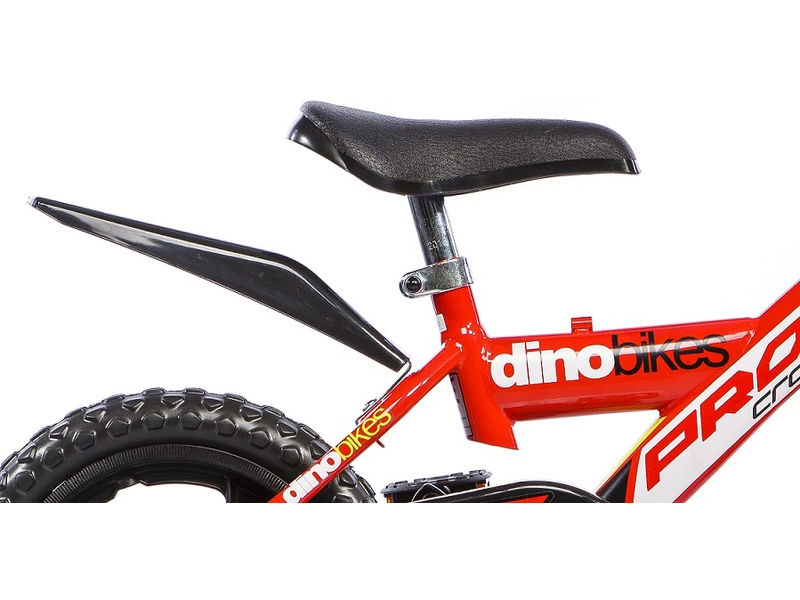 DINO Bikes - Detský bicykel 12" červený