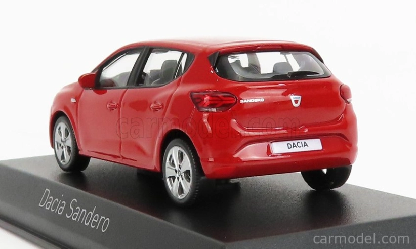 Norev Dacia Sandero 2021 1:43 Červená
