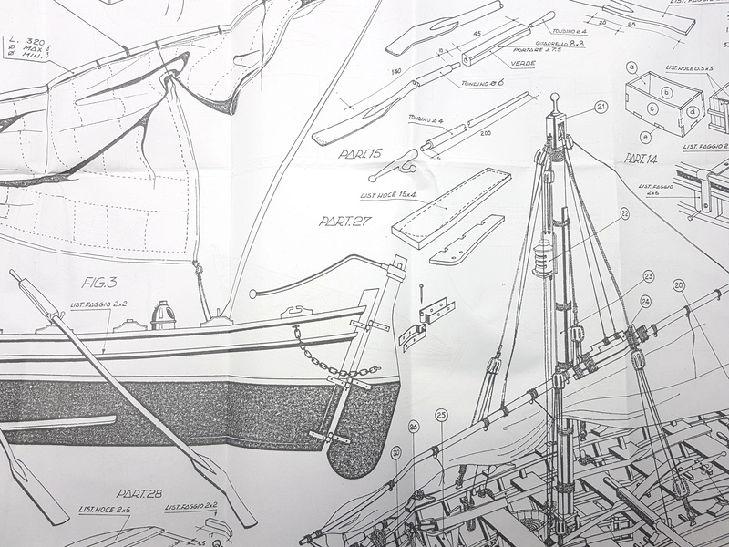 Mantua Model Walfangboot 1:16 kit