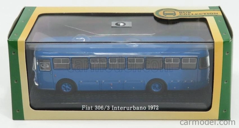 Edicola Fiat 306/3 Autobus Interurbano 1972 - Damage Display Box 1:72 Modrá Světle Modrá