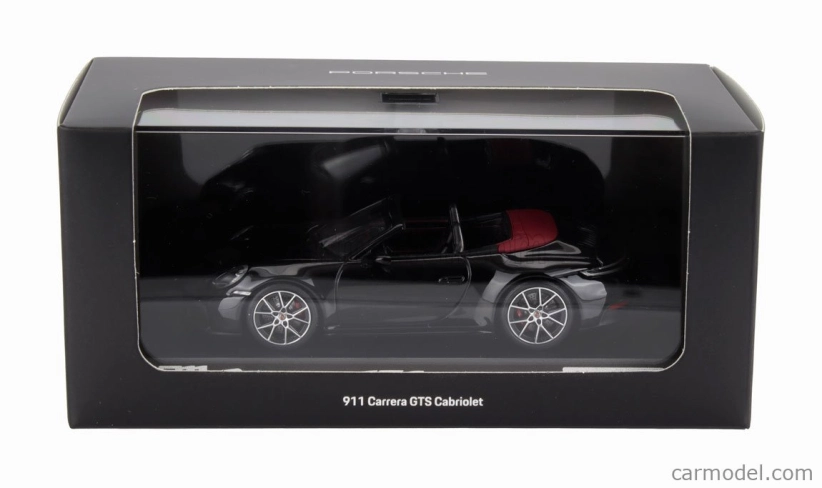 Minichamps Porsche 911 992-2 Carrera Gts Cabriolet Open 2024 1:43 Black