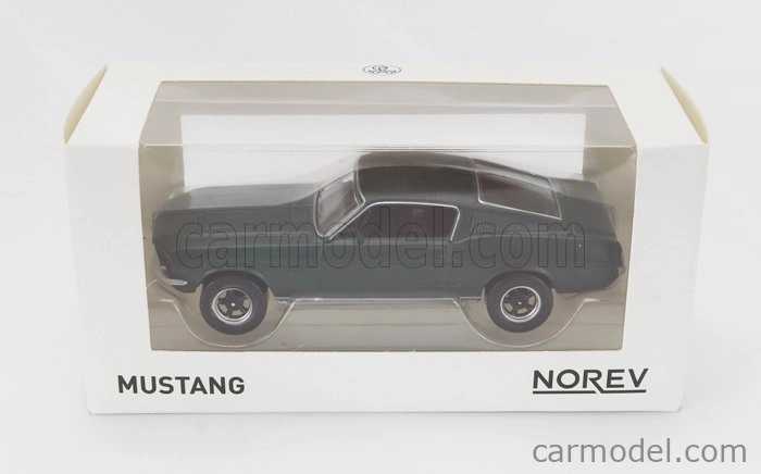 Norev Ford usa Mustang Gt Fastback Coupe 1968 1:43 Satin Green Met.