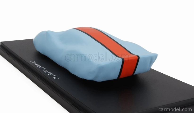 Matrix scale models Ford usa Under Cover - Gt40 Race Version 1966 1:43 Světle Modrá Oranžová