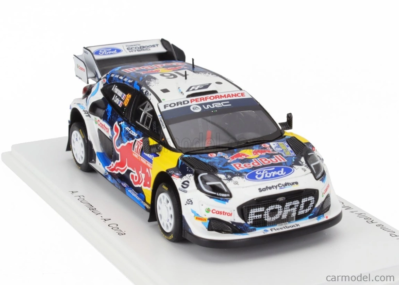 Spark-model Ford england Puma Rally1 Team M-sport Ford World Rally Team ...