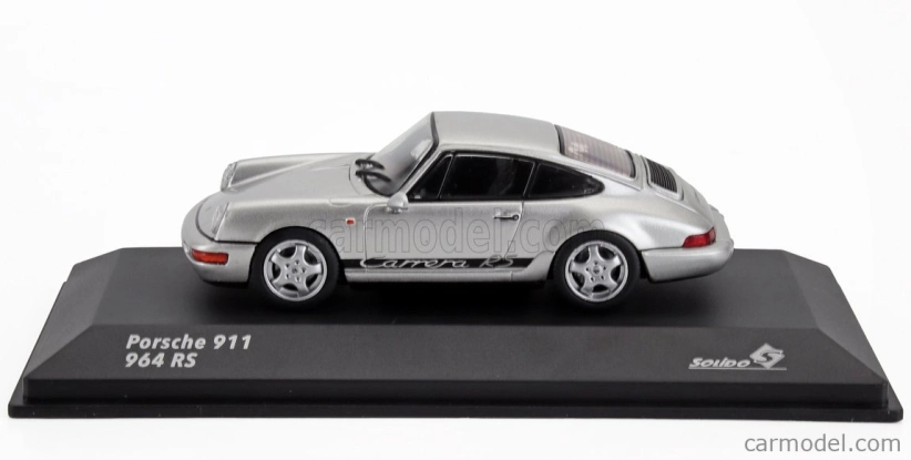 Solido Porsche 911 964 Rs Coupe 1994 1:43 Silver