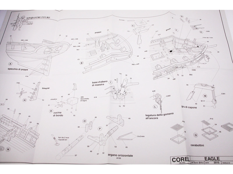 COREL Eagle briga 1812 1:85 kit