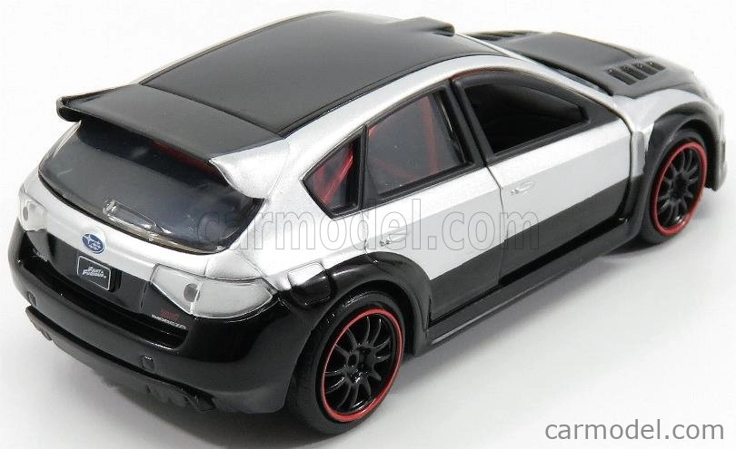 Jada Subaru Impreza Wrx Sti 2009 - Paul Walker - Brian O'conner - Fast & Furious Iv (2009) 1:32 Stříbrná Černá