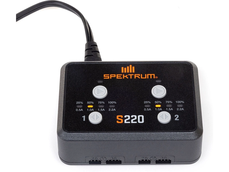 Spektrum S220 LiPo nabíjačka 2x20W AC