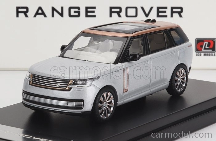 Lcd-model Land rover Range Rover 2022 1:64 Silver