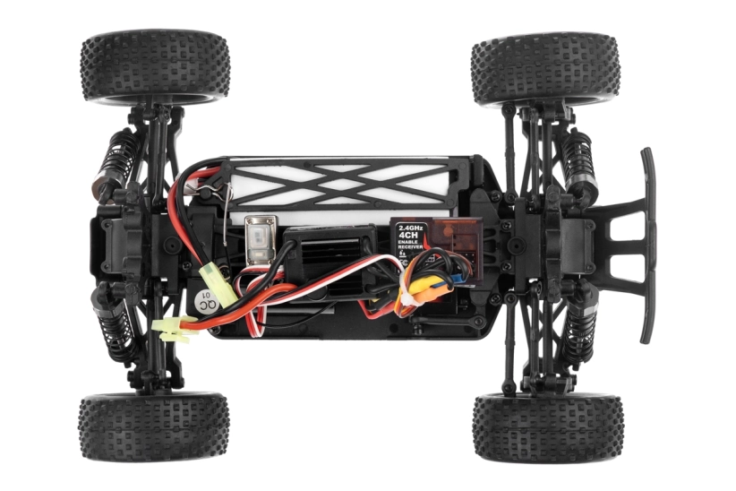HiMOTO 1:18 Short Course TYRONNO Brushless 2,4 GHz RTR súprava, modrá