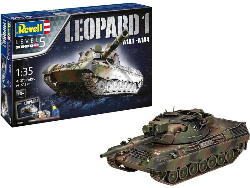 Revell Leopard 1 A1A1-A1A4 (1:35) (darčeková súprava)