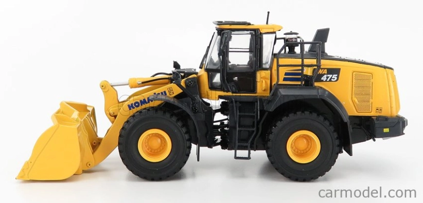Universal hobbies Komatsu Wa475-10 Ruspa Gommata - škrabací traktor 1:50 žltá čierna