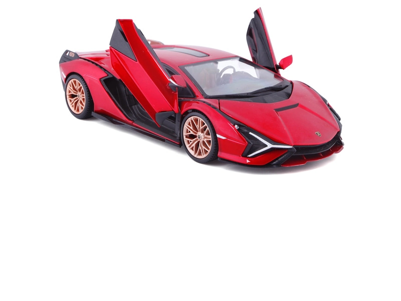 Bburago Lamorghini Sian FKP37 1:24 červená