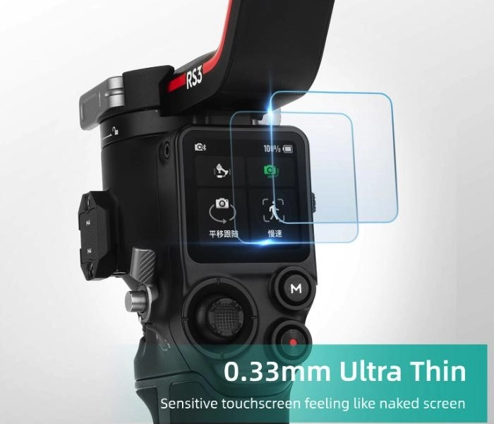 DJI RS 3 / RS 3 Pro - Skleněná ochrana objektivu (2 ks)