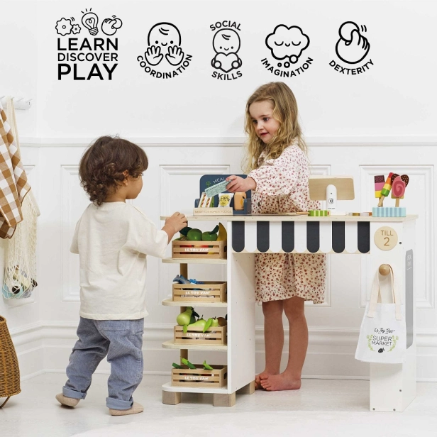 Le Toy Van Prodejní stánek s pokladnou a příslušenstvím