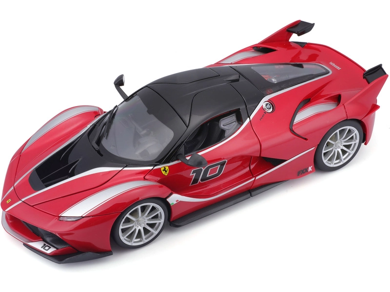 Bburago Ferrari FXX K 1:18 červená metalíza