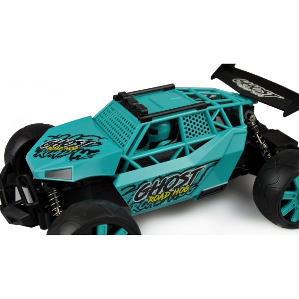 RC auto Ghost piesočná buggy, tyrkysová