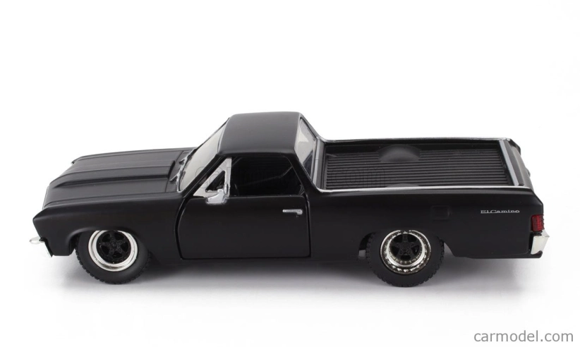 Jada Chevrolet El Camino Pick-up (ff10) Custom 1967 - Fast & Furious 1:32 Matt Black