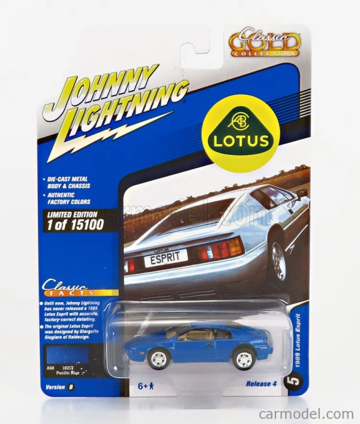 Johnny lightning Lotus Esprit 1989 1:64 Blue