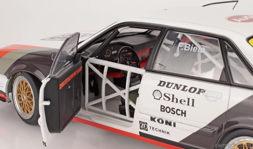 Werk83 Audi V8 Quattro Team Azr N 45 Champion Dtm Season 1991 Frank Biela 1:18 Bílá Červená Černá