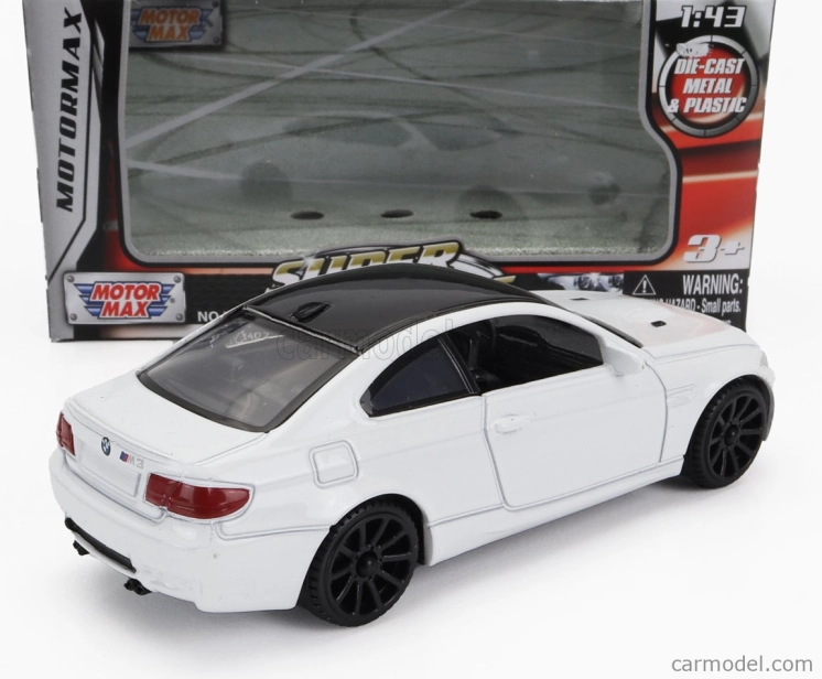 Motor-max BMW radu 3 M3 (e92) Coupe 2008 1:43 Biela