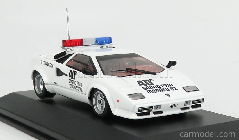 Werk83 Lamborghini Countach 5000s Safety Car F1 Gp Monaco 1982 1:43 Biela
