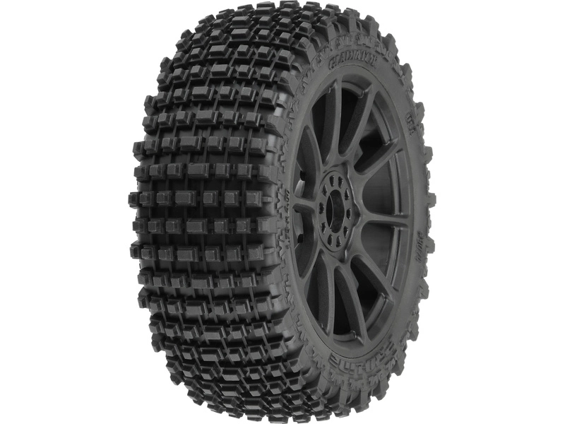 Pro-Line kolo 3.3", pneu Gladiator M2, disk Mach 10 H17 černý (2)