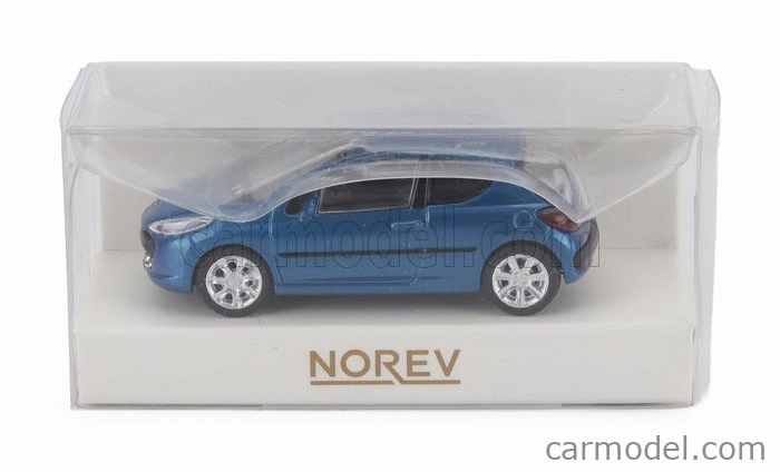 Norev Peugeot 207 Premium Pack 2007 1:87 Blue Met