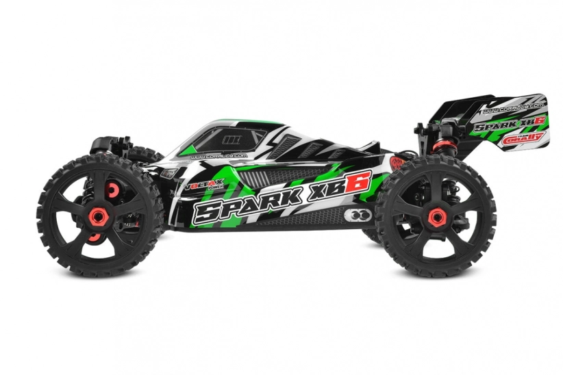 SPARK XB-6S – BUGGY 4WD – RTR, zelená