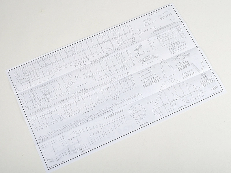 Fokker Dr. I Dreidecker laser. vyrezávaný 610mm