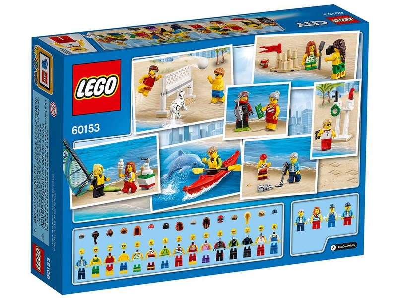 LEGO City – Súprava postav – Zábava na pláži