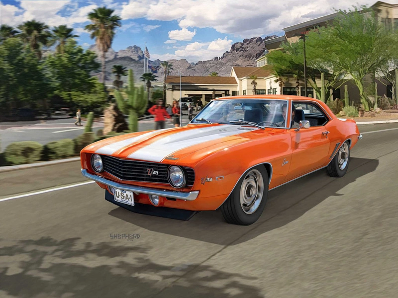 Revell Chevrolet Camaro 1969 (1:12)