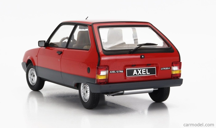 Triple9 Citroen Axel 12 Trs 1990 1:18 Červená Šedá