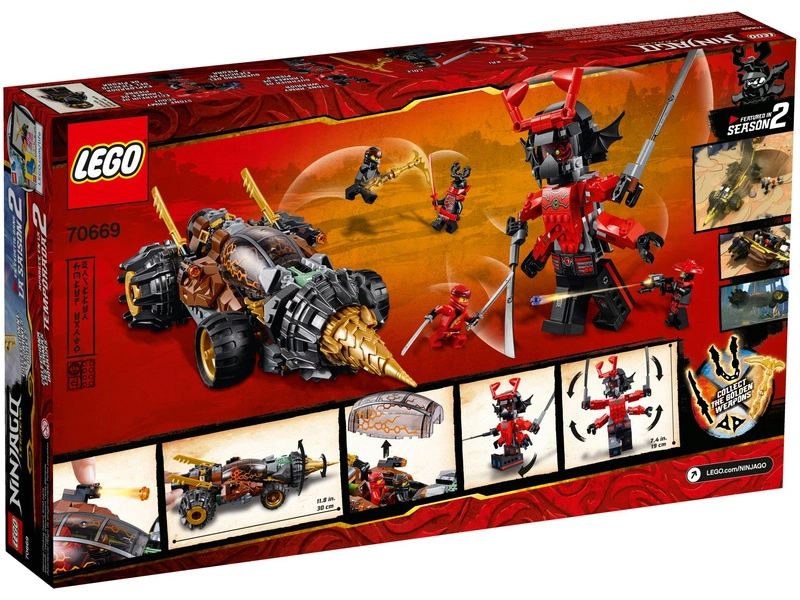 LEGO Ninjago - Coleův razicí vrták