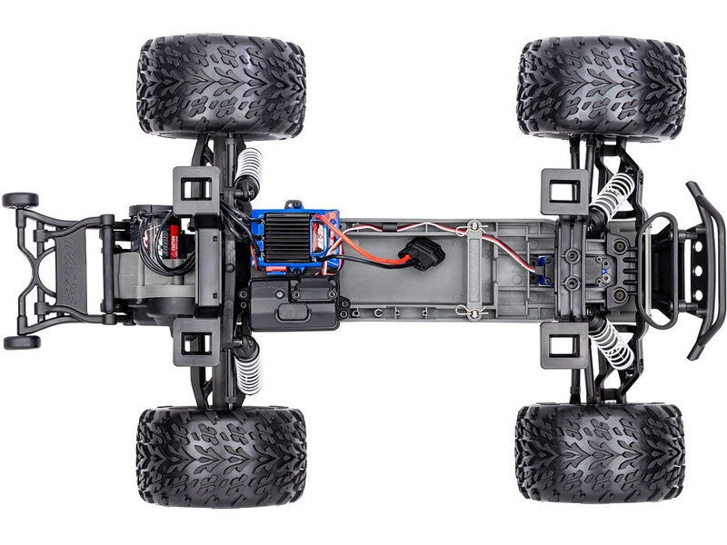RC auto Traxxas Stampede 1:10 BL-2s RTR, červené