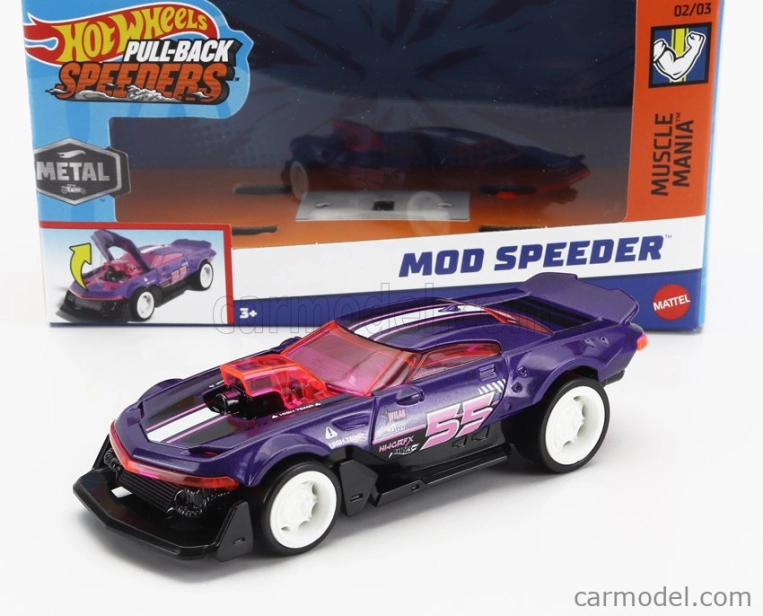 Mattel hot wheels Mitsubishi Set Assortment 12 Pieces Speeders Series 1:43 Různé
