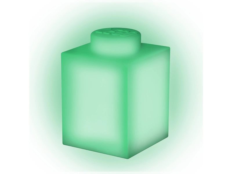 LEGO nočná lampička – Silikónová kocka modrá