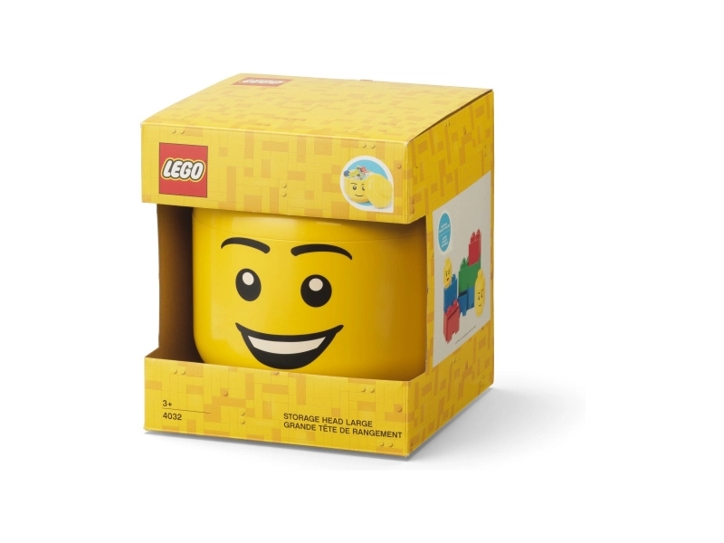 LEGO úložná hlava veľká - zombie