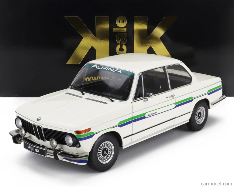 Kk-scale BMW 2002 Alpina 2-series 1974 1:12 Biela