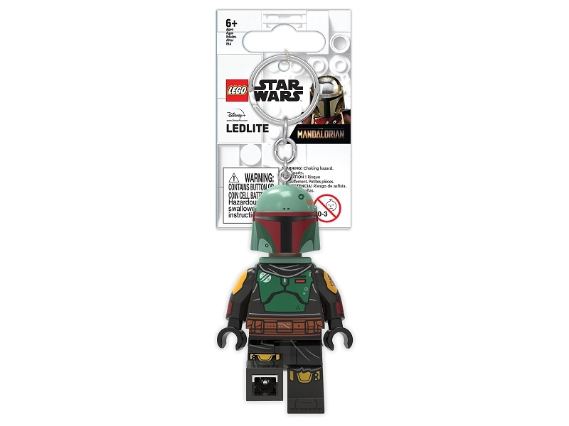LEGO svietiaca kľúčenka – Star Wars Boba Fett