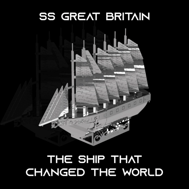 Ocelová stavebnice SS Great Britain